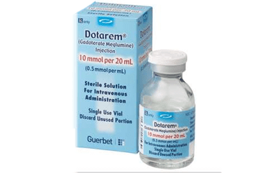 DOTAREM 0.5 MMOL/ML ENJEKSIYONLUK COZELTI ICEREN FLAKON 20 ML 1 FLAKON